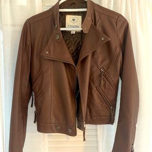 Viggos Vintage Leather Brown Jacket
